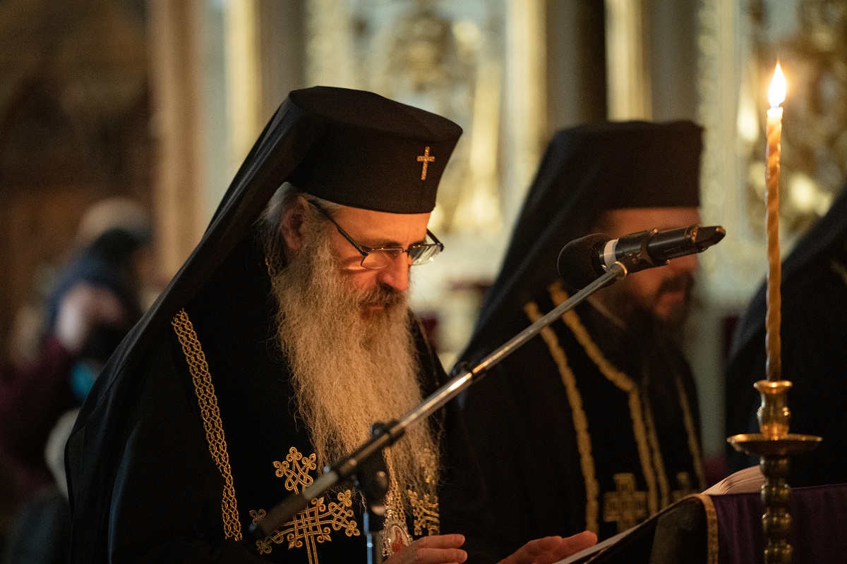 Ultima parte a Canonului Sfântului Andrei Criteanul, citită de IPS Mitropolit Teofan la Catedrala mitropolitană