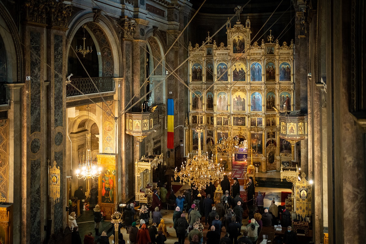 Ultima parte a Canonului Sfântului Andrei Criteanul, citită de IPS Mitropolit Teofan la Catedrala mitropolitană