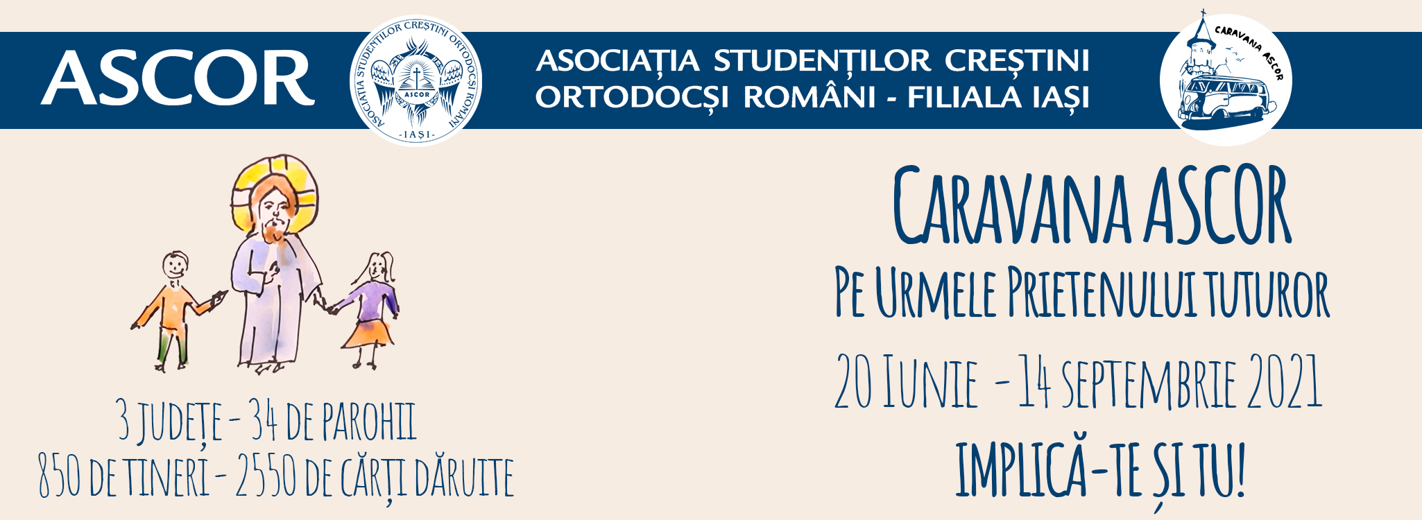 Proiect ASCOR Iași: Vara aceasta, „Pe urmele Prietenului tuturor”
