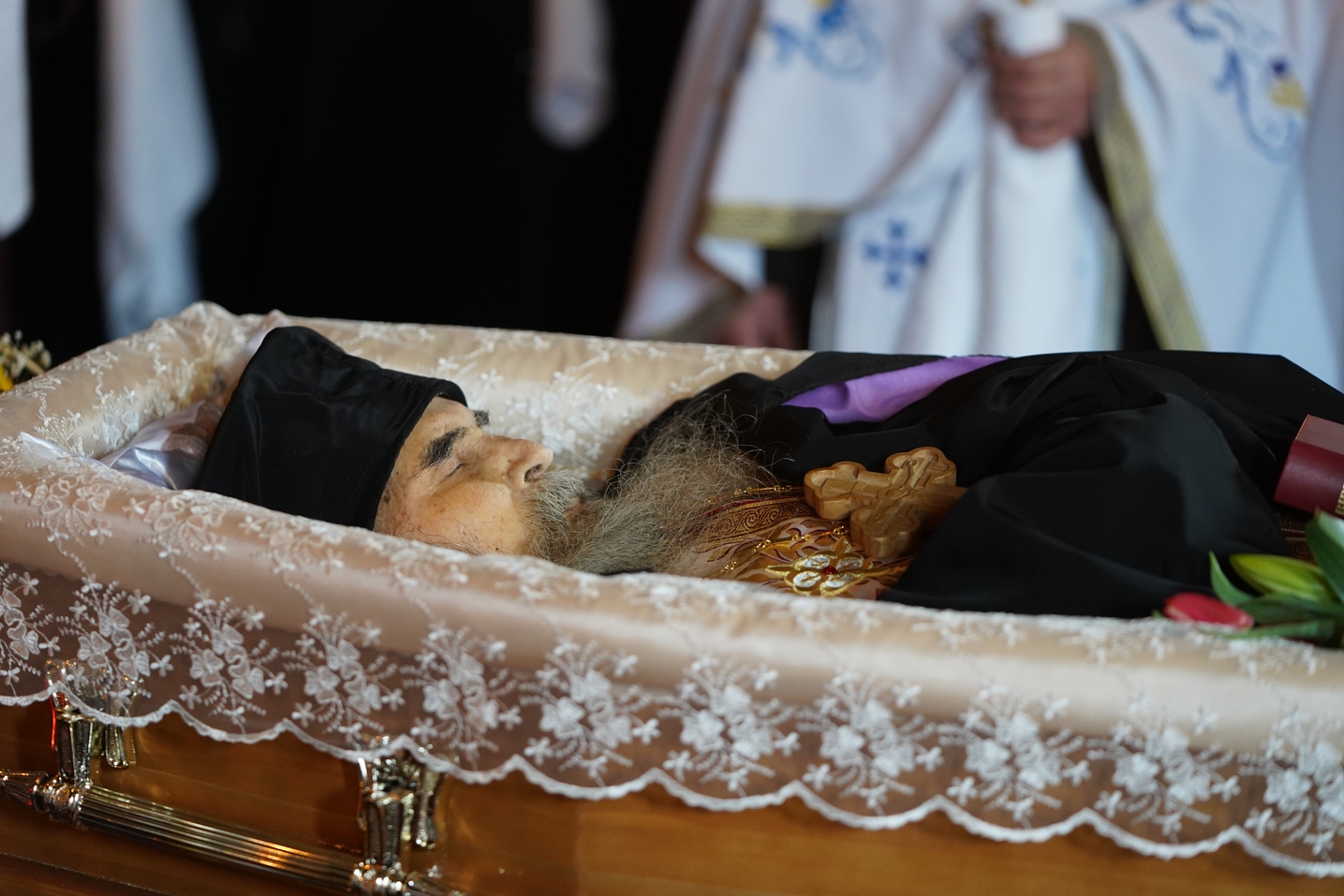 Slujba înmormântării părintelui protosinghel Nifon - „omul cel odihnitor”