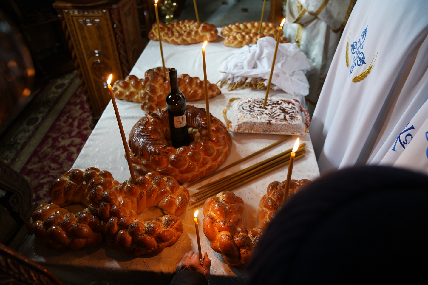 Slujba înmormântării părintelui protosinghel Nifon - „omul cel odihnitor”