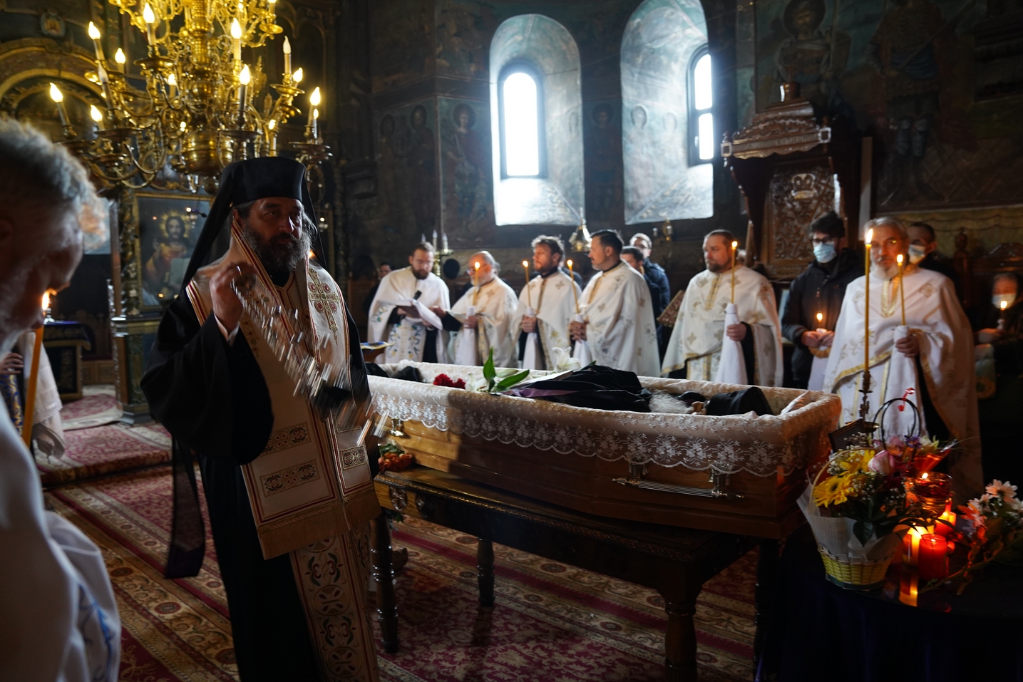 Slujba înmormântării părintelui protosinghel Nifon - „omul cel odihnitor”