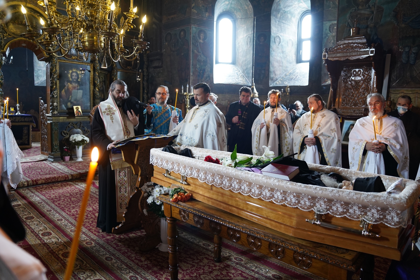 Slujba înmormântării părintelui protosinghel Nifon - „omul cel odihnitor”