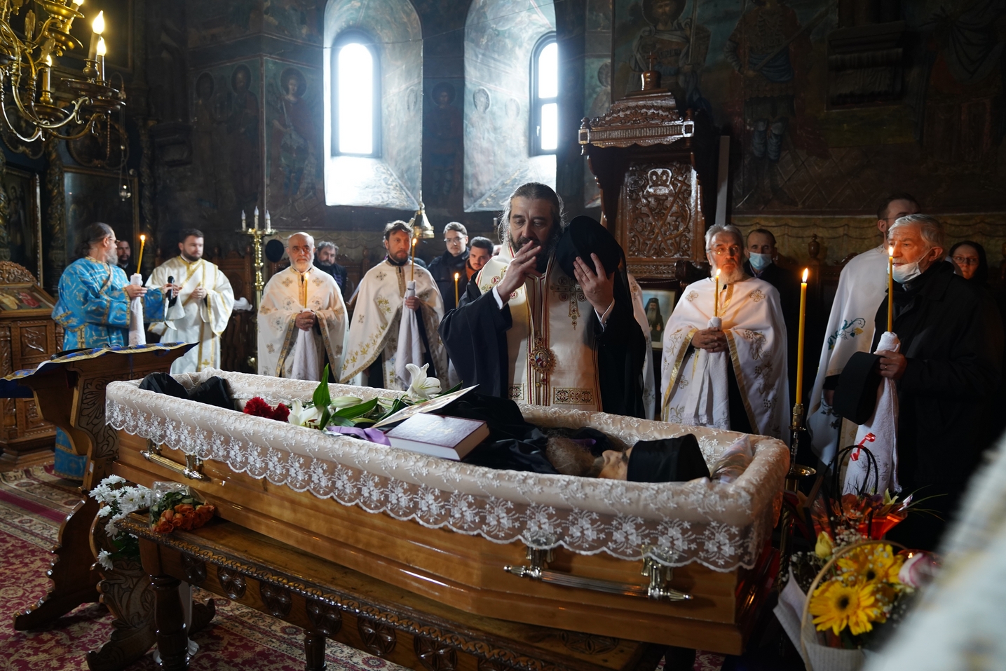Slujba înmormântării părintelui protosinghel Nifon - „omul cel odihnitor”