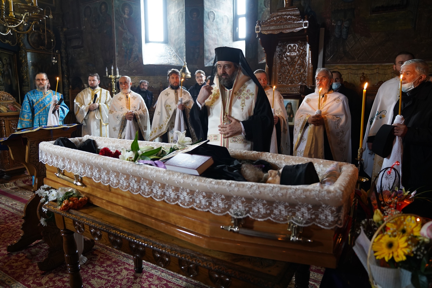 Slujba înmormântării părintelui protosinghel Nifon - „omul cel odihnitor”