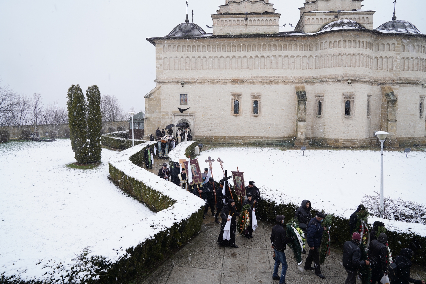 Slujba înmormântării părintelui protosinghel Nifon - „omul cel odihnitor”