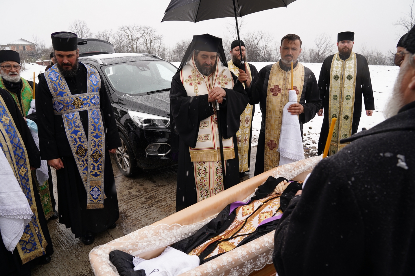 Slujba înmormântării părintelui protosinghel Nifon - „omul cel odihnitor”