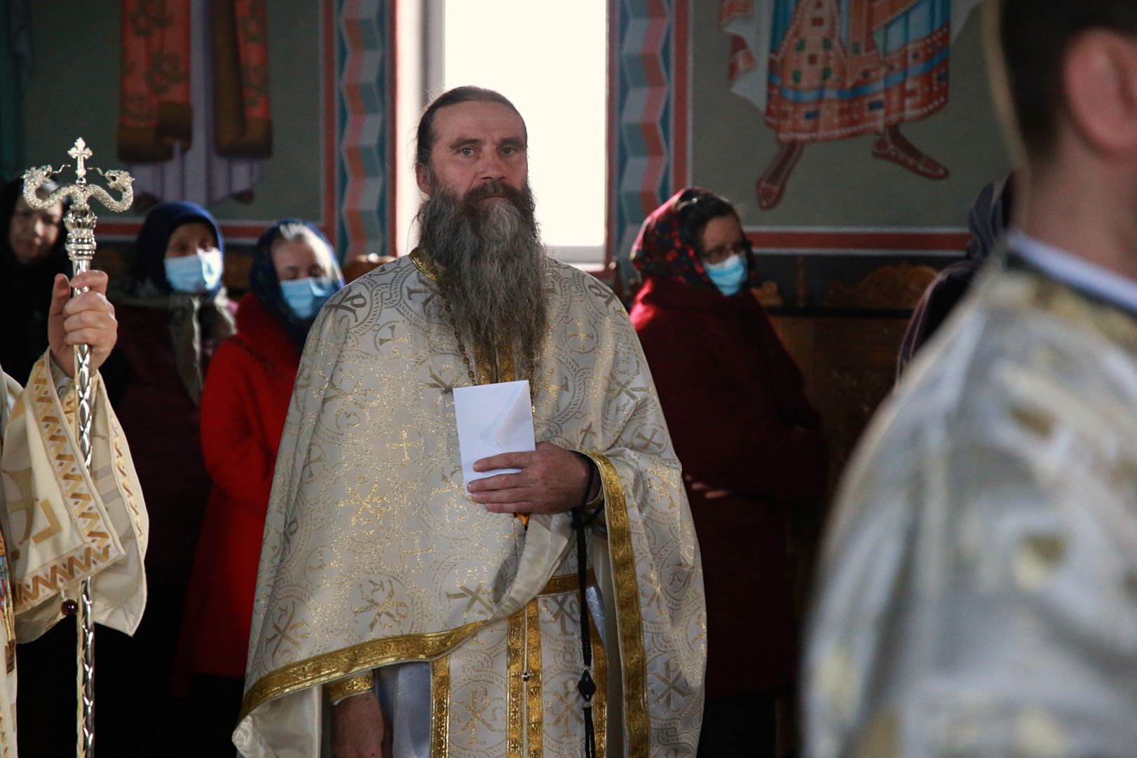 Părintele arhimandrit Melchisedec Sandu, starețul Mănăstirii „Sfânta Treime”-Știubieni/ Foto: Flavius Popa IPS Mitropolit Teofan, la Mănăstirea Știubieni din Botoșani: „Omul cu viață de cruce este omul stăpân peste patimi”