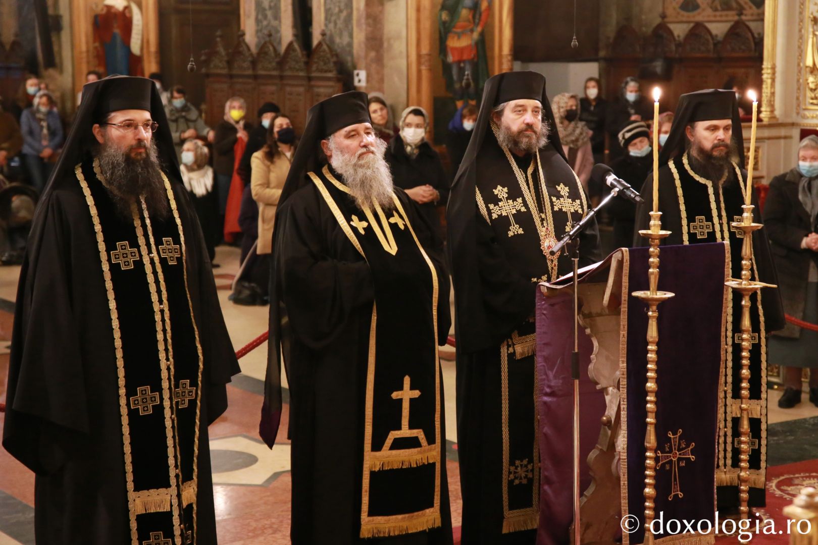 Prima denie din acest an la Catedrala Mitropolitană din Iași