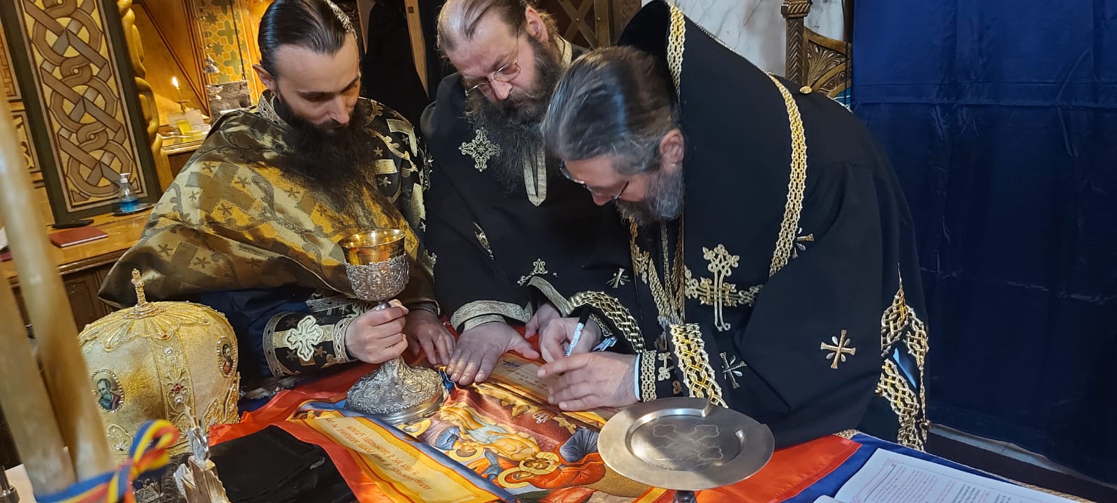 Noul stareț al Mănăstirii „Sfinții Trei Ierarhi”, hirotesit duhovnic