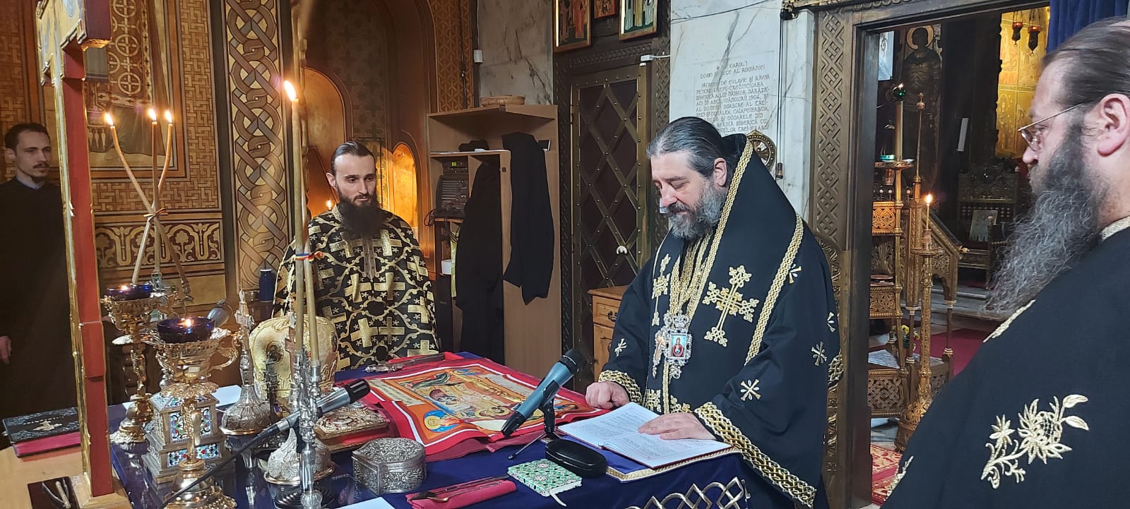 Noul stareț al Mănăstirii „Sfinții Trei Ierarhi”, hirotesit duhovnic