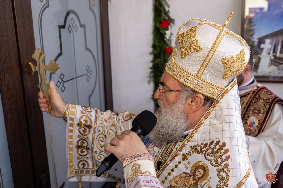 Biserica filiei Belci a Parohiei Slobozia, sfinţită de IPS Ioachim