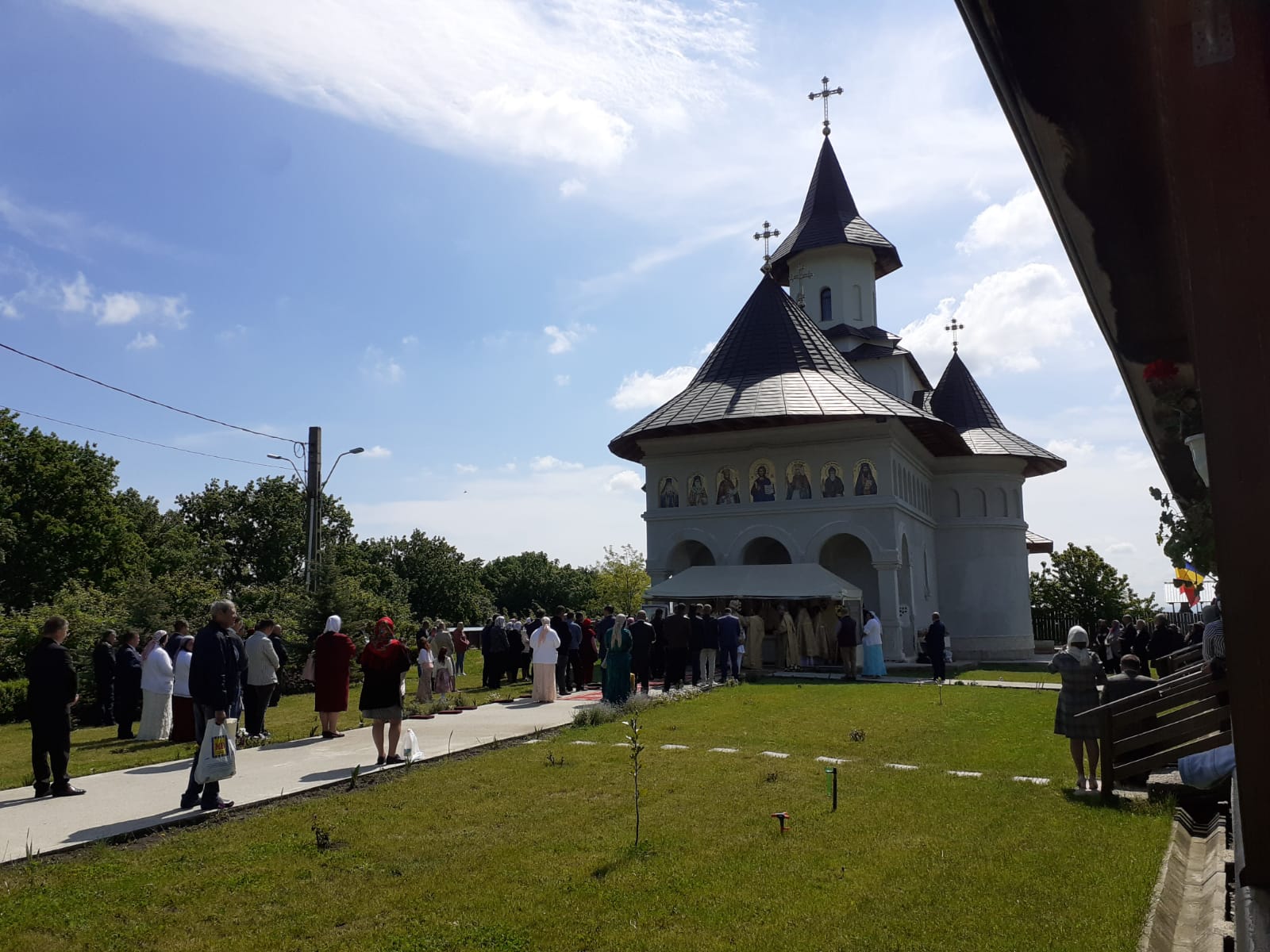 Slujire arhierească la hramul Schitului Băiceni - Neamț