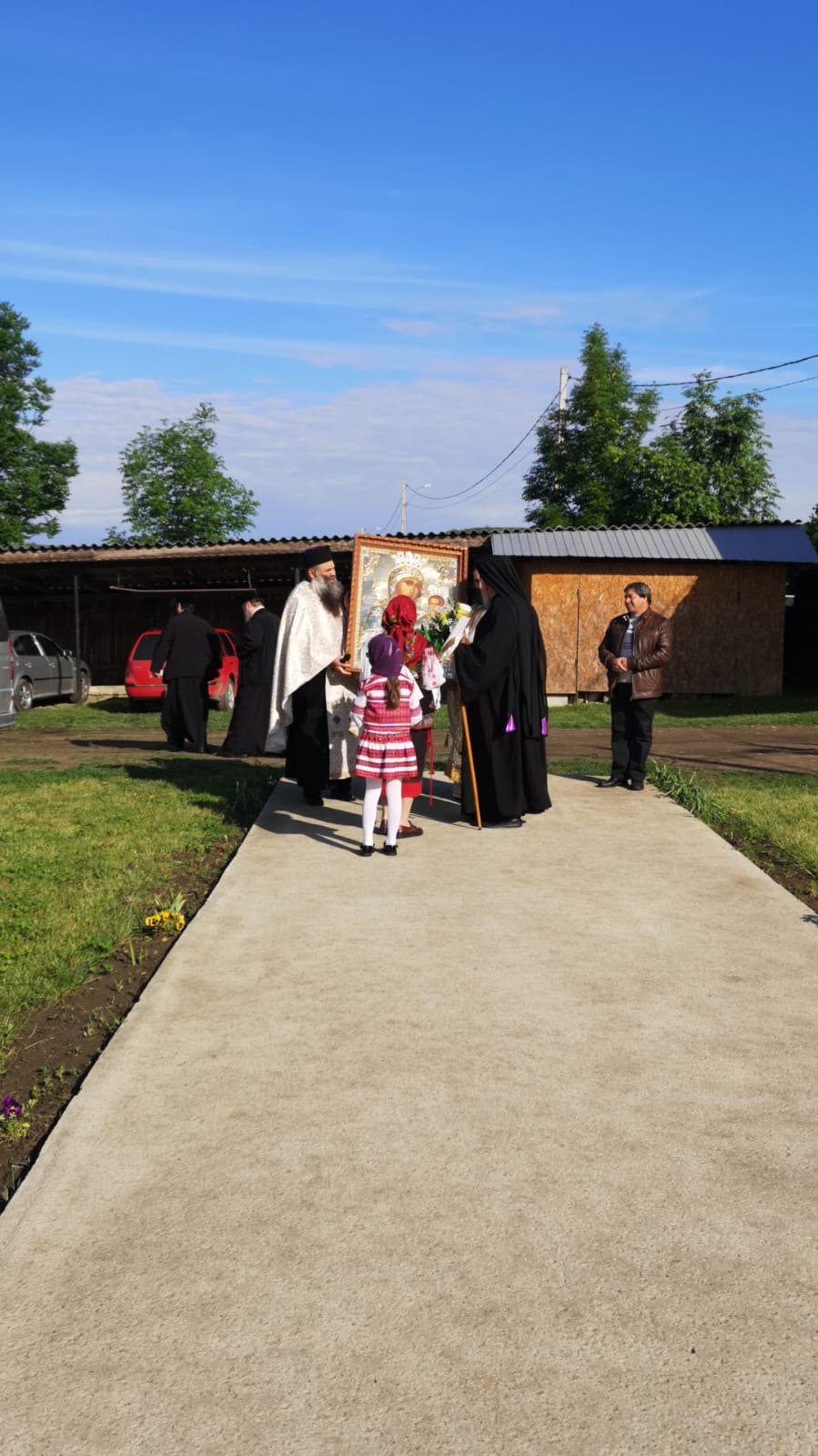 Slujire arhierească la hramul Schitului Băiceni - Neamț