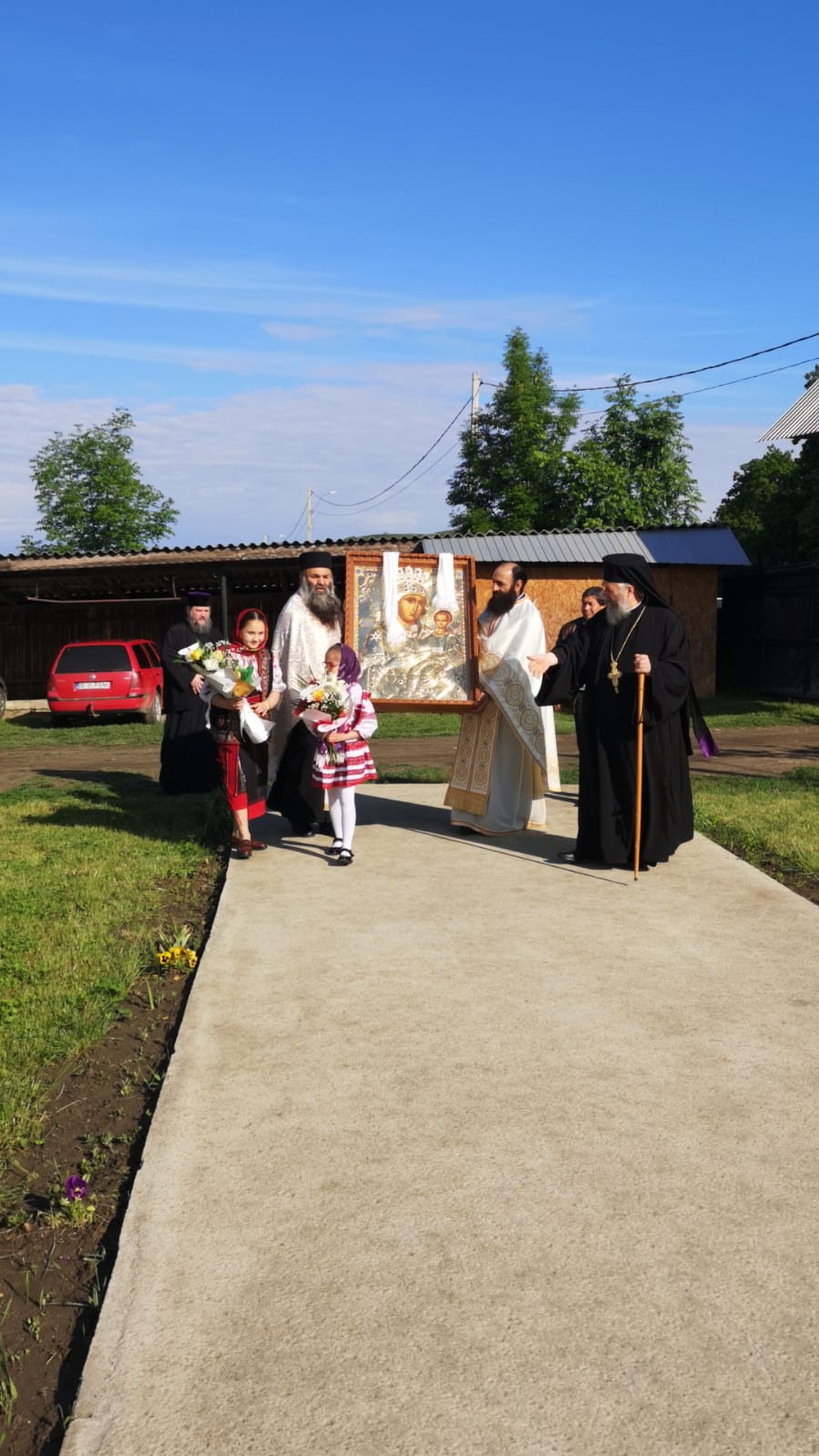 Slujire arhierească la hramul Schitului Băiceni - Neamț