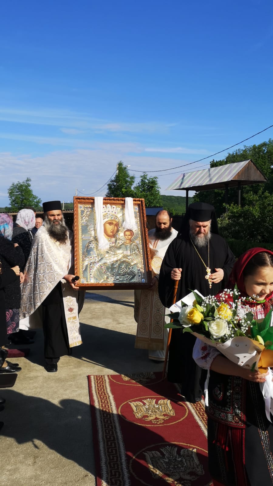 Slujire arhierească la hramul Schitului Băiceni - Neamț