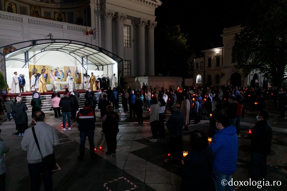 Învierea Domnului, celebrată la Iași în condiții speciale: „De ce să ne bucurăm?”