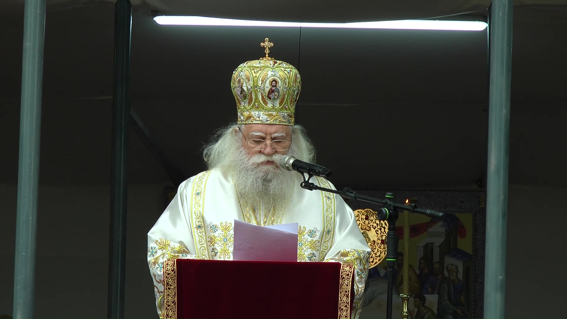 (Video) IPS Părinte Calinic – Cuvânt de învățătură la Slujba Parastasului de un an pentru IPS Pimen