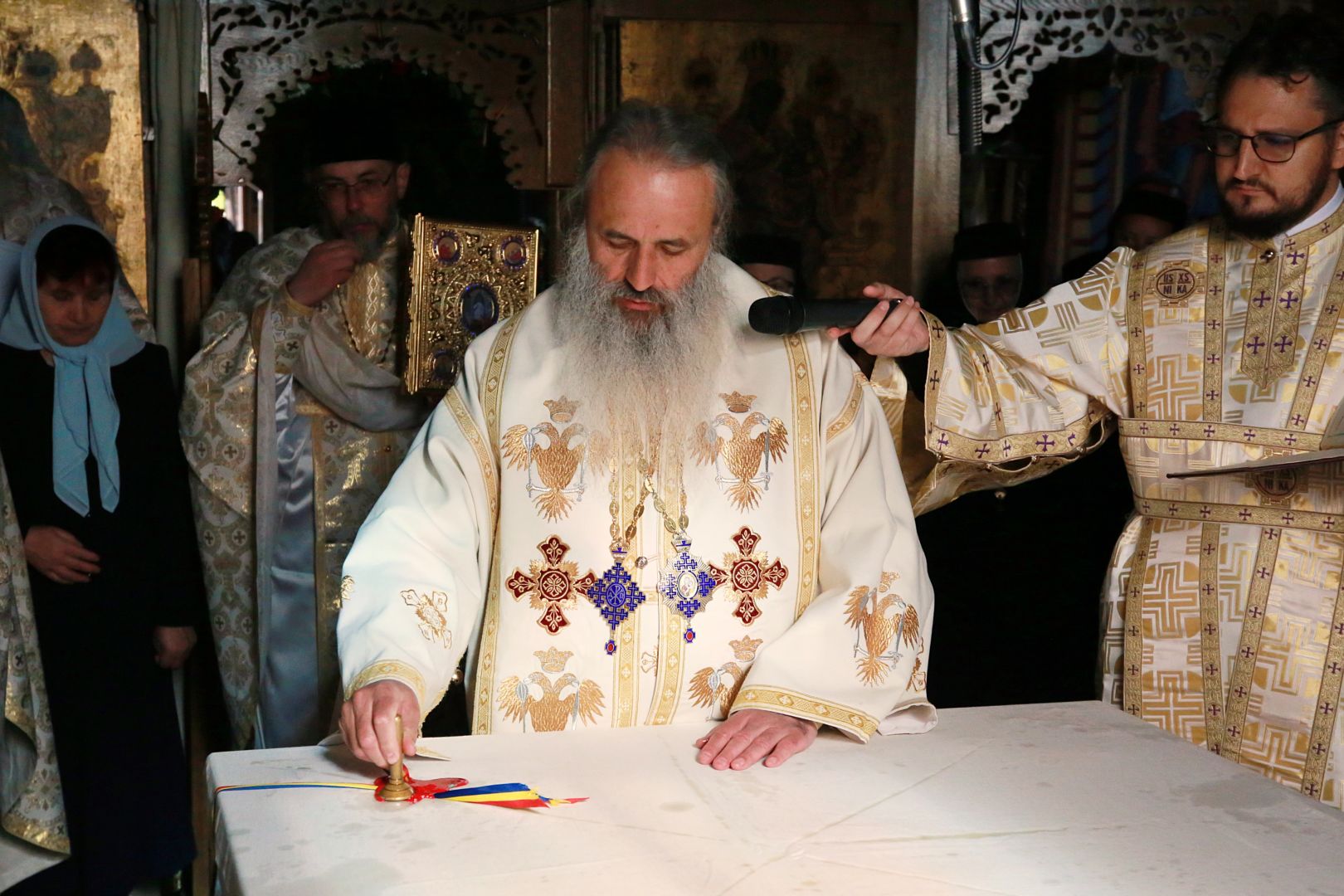 Biserica „Sfântul Ierarh Nicolae” din Agapia, resfințită de Părintele Mitropolit Teofan