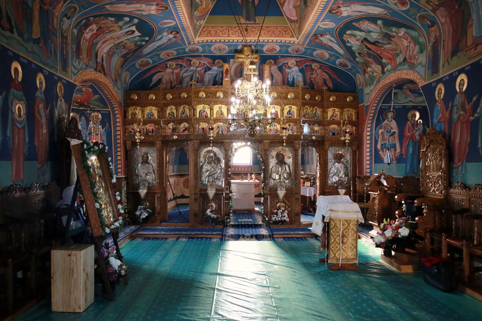 Biserica „Sfântul Ierarh Nicolae” din Agapia, resfințită de Părintele Mitropolit Teofan