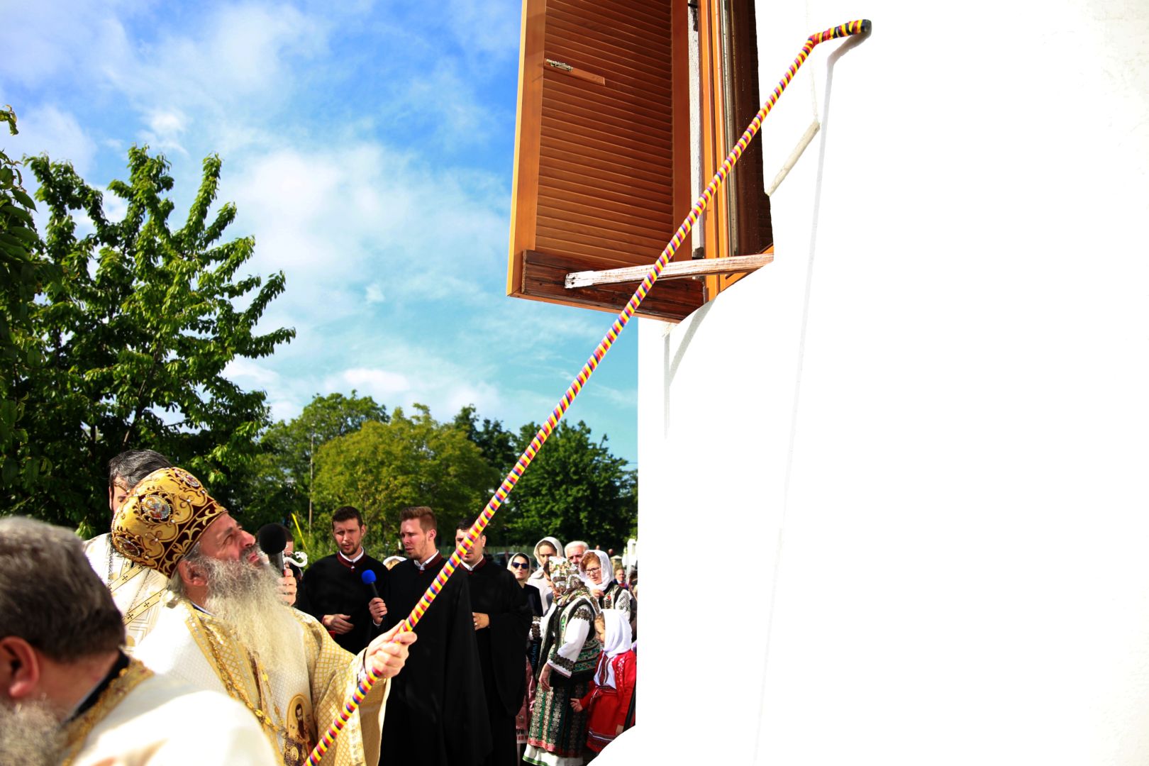 Ctitoria Părintelui Patriarh Teoctist Arăpașu, resfințită de IPS Părinte Mitropolit Teofan