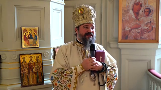 (Video) De ziua nașterii mele, cel mai mare dar este Botezul acestor doi prunci – PS Macarie