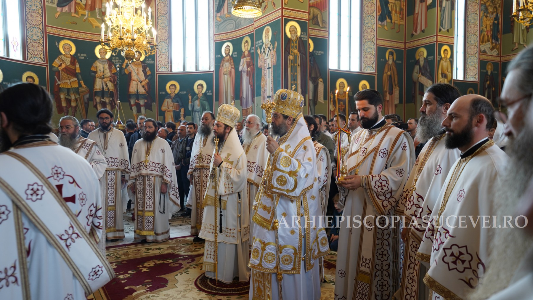 Sfinții Cuvioși Sila, Paisie și Natan cinstiți la Mănăstirea Sihăstria Putnei