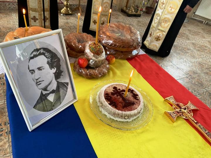 Poetul naţional Mihai Eminescu, comemorat la Bălţi Poetul naţional Mihai Eminescu, comemorat la Bălţi