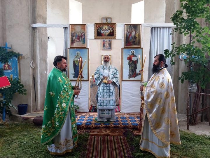 Liturghie arhierească la Mănăstirea Chirilovca