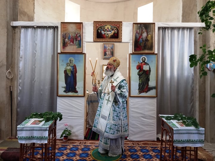 Liturghie arhierească la Mănăstirea Chirilovca
