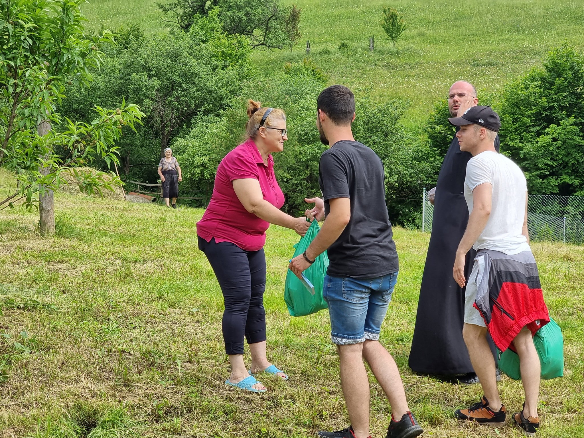 Misiune ASCOR Alba Iulia în satul Tecșești, primul Muzeu Viu din România