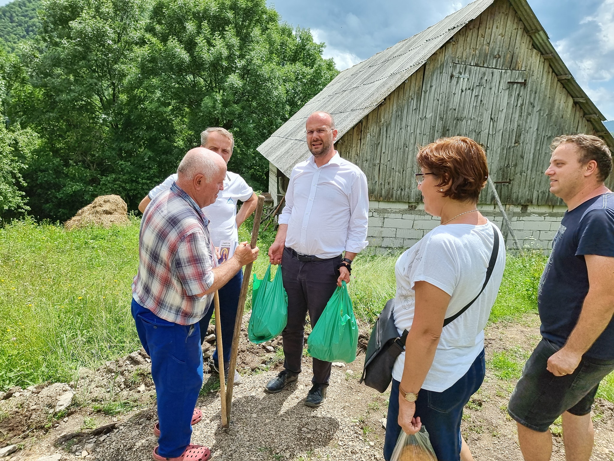 Misiune ASCOR Alba Iulia în satul Tecșești, primul Muzeu Viu din România