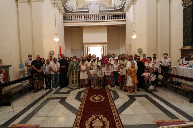 Cel de-al șaptelea Hram al Parohiei „Nașterea Sfântului Ioan Botezătorul” din Republica Malta. PS Atanasie de Bogdania a săvârșit Dumnezeiasca Liturghie