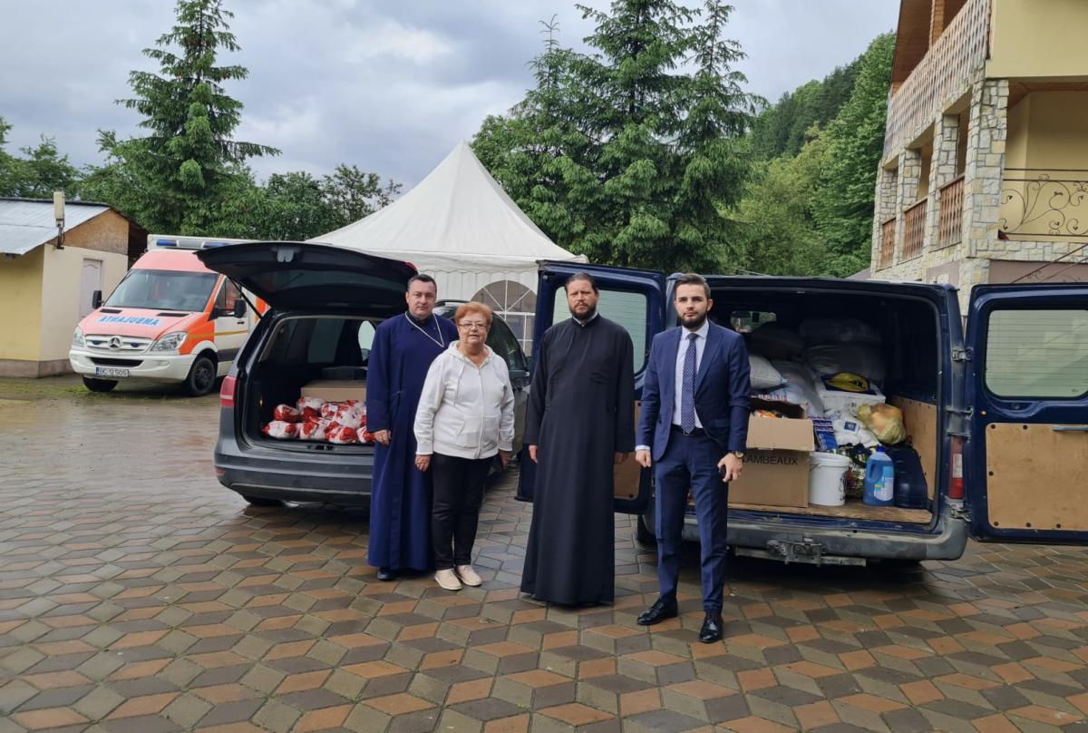 Protoieria Sascut, în sprijinul beneficiarilor așezământului din Hârja