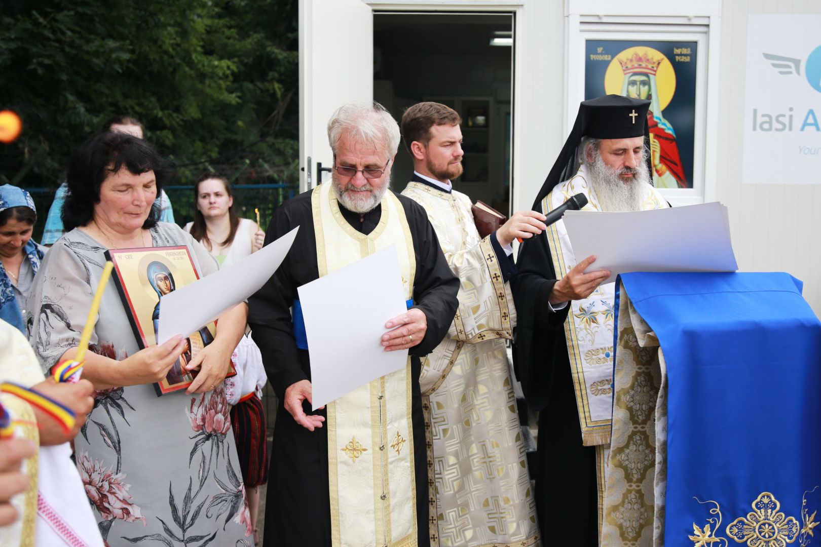 Capela Aeroportului Internațional Iași a fost sfințită