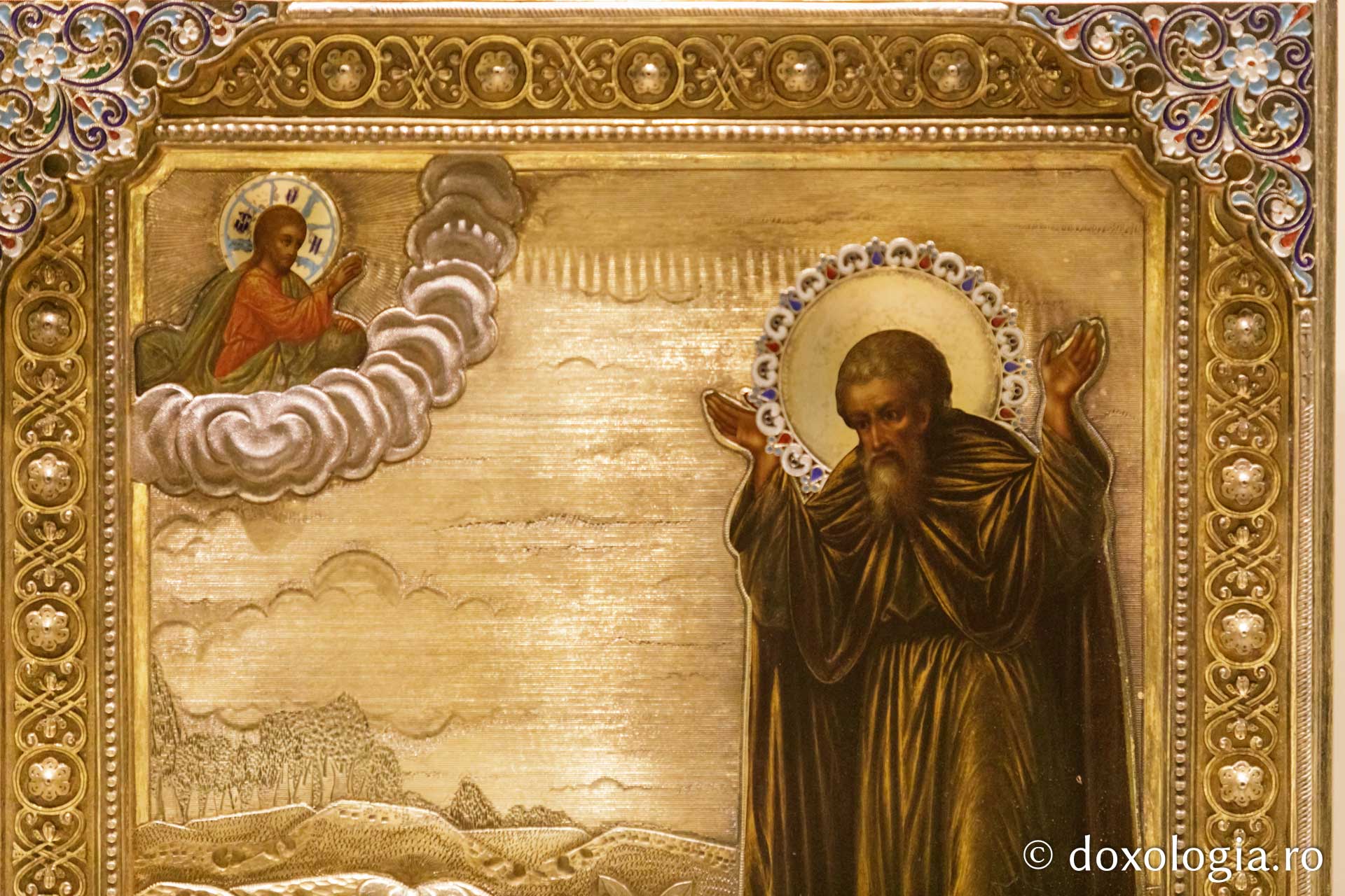 Exponatul lunii iunie: Icoana Sfântului Cuvios Sisoe cel Mare, primită în dar de Sfântul Ierarh Iosif cel Milostiv