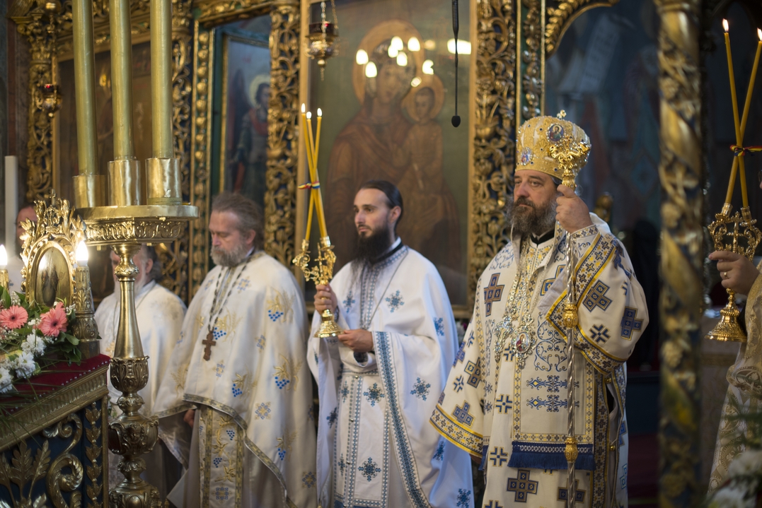 Slujire arhierească la hramul Mănăstirii Golia, după mai bine de 20 de ani