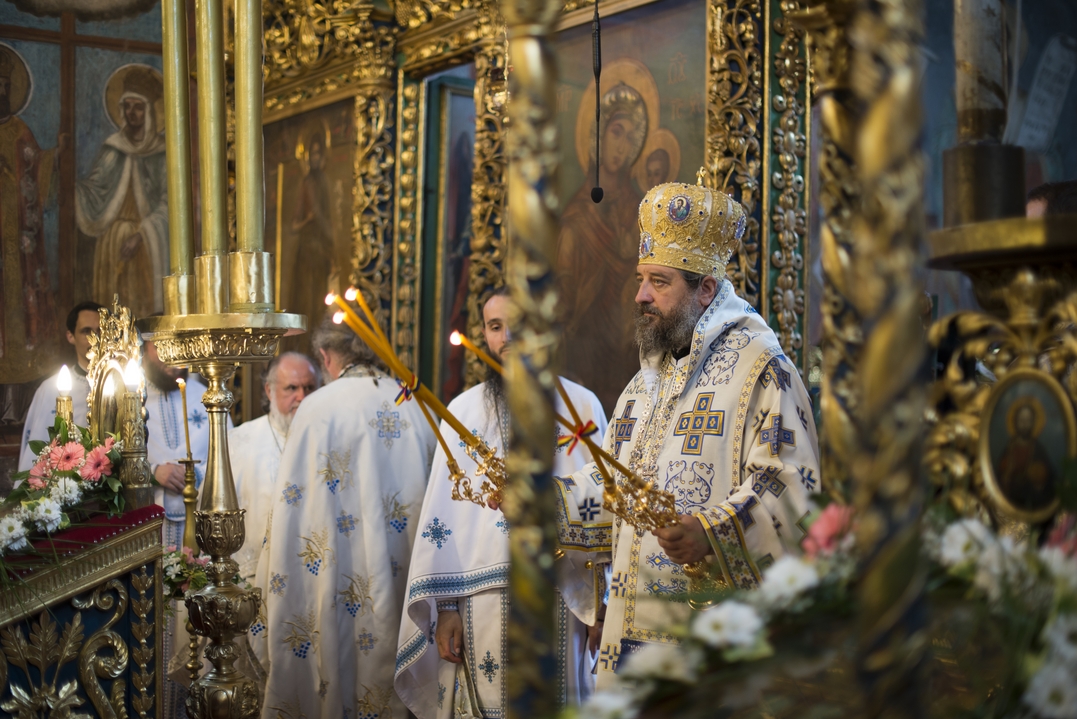 Slujire arhierească la hramul Mănăstirii Golia, după mai bine de 20 de ani