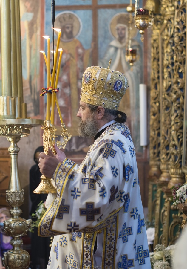 Slujire arhierească la hramul Mănăstirii Golia, după mai bine de 20 de ani