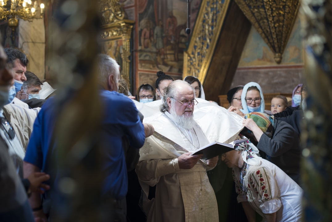 Slujire arhierească la hramul Mănăstirii Golia, după mai bine de 20 de ani