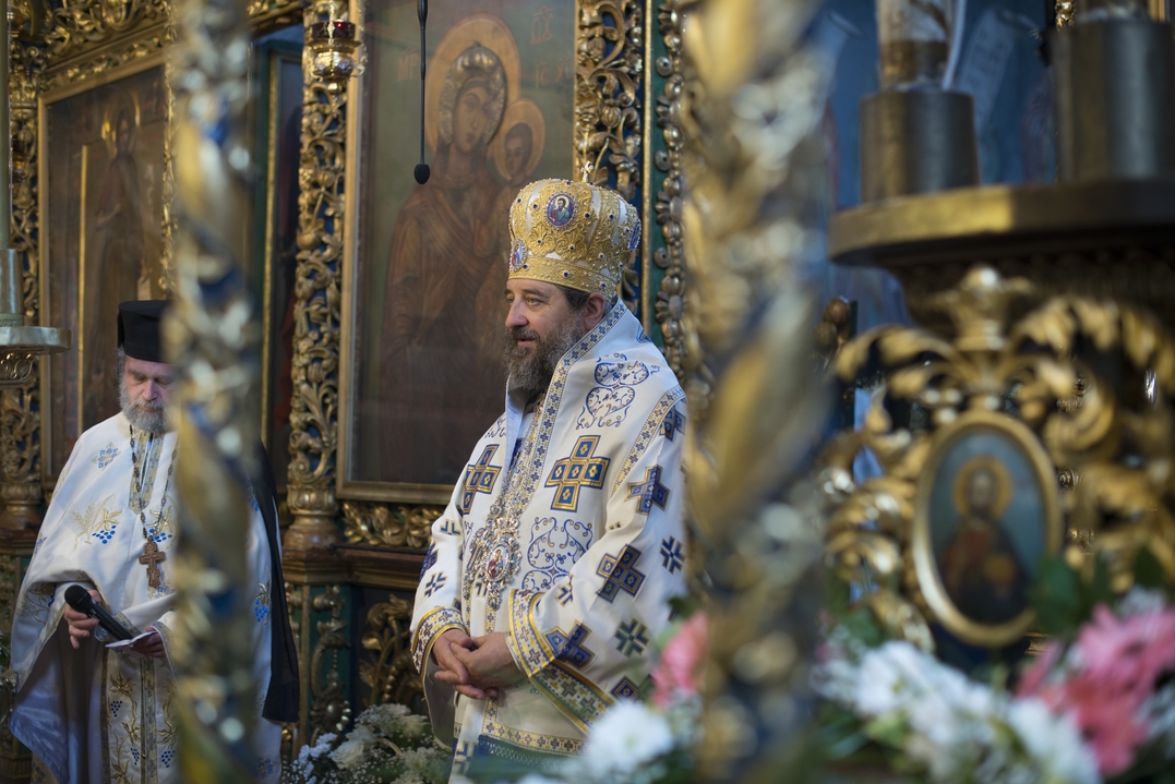 Slujire arhierească la hramul Mănăstirii Golia, după mai bine de 20 de ani