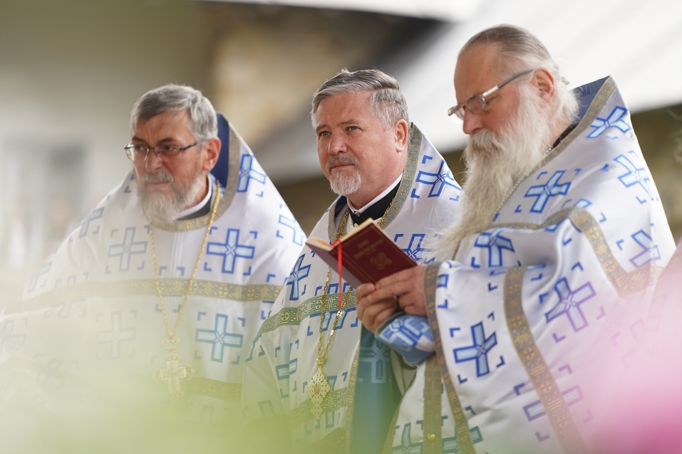 Hramul Mănăstirii Neamț: „Prin participarea noastră la Sfânta Liturghie, suntem prezenți la Înălțarea Domnului la cer”