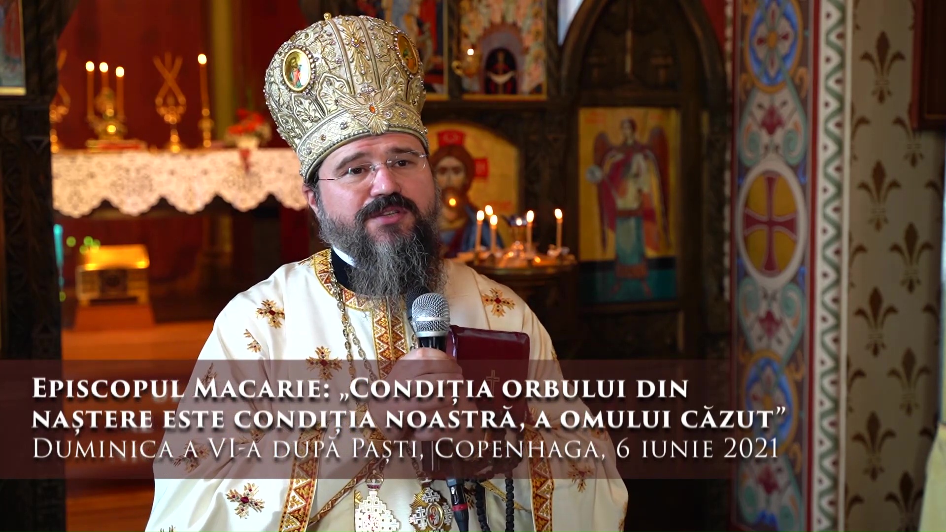 (Video) „Condiția orbului din naștere este condiția noastră, a omului căzut” – PS Macarie