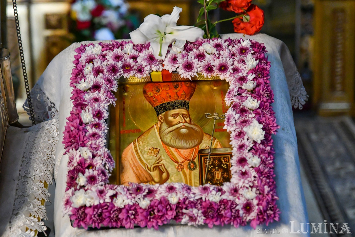 Sărbătorirea Sfântului Grigorie Dascălul la Mănăstirea Căldărușani