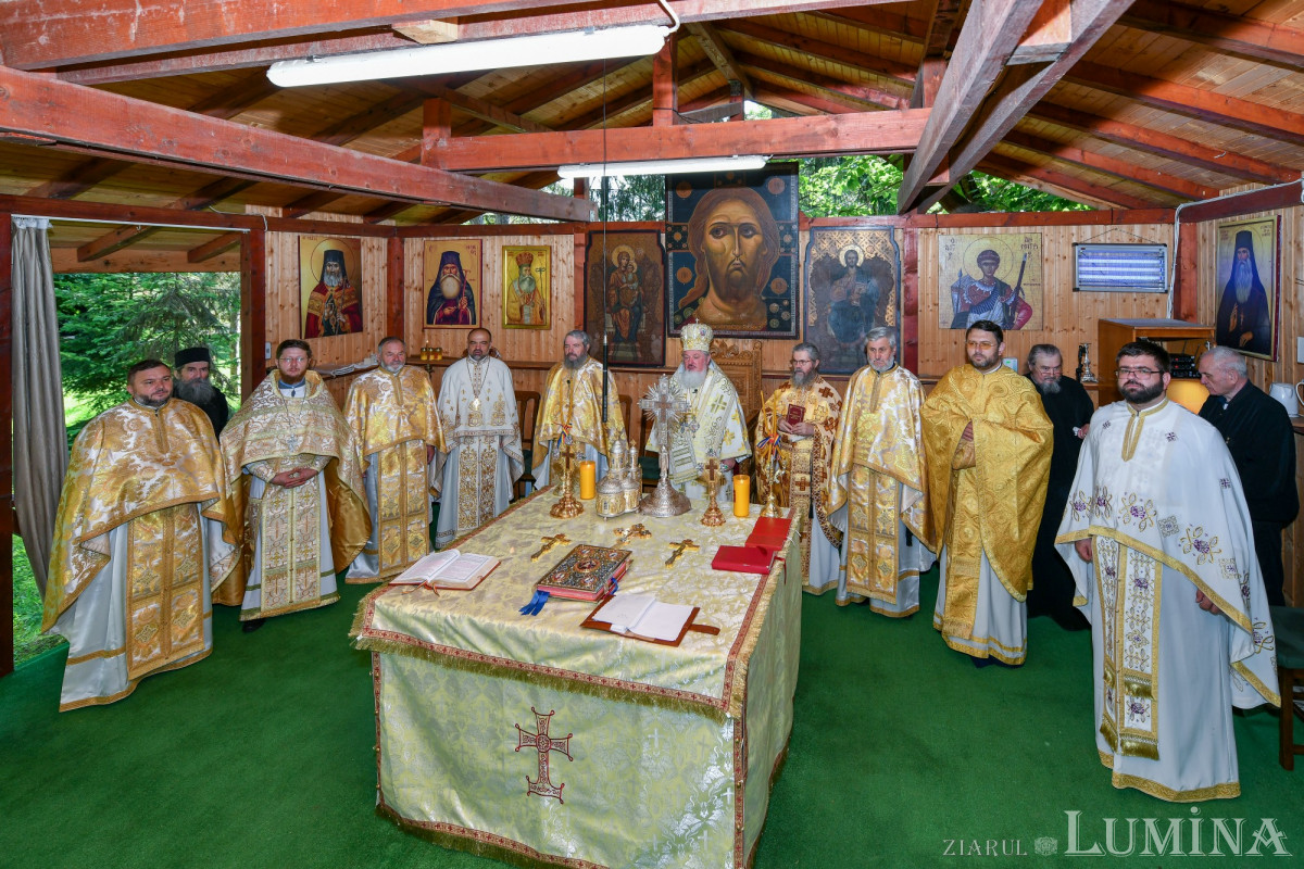 Sărbătorirea Sfântului Grigorie Dascălul la Mănăstirea Căldărușani