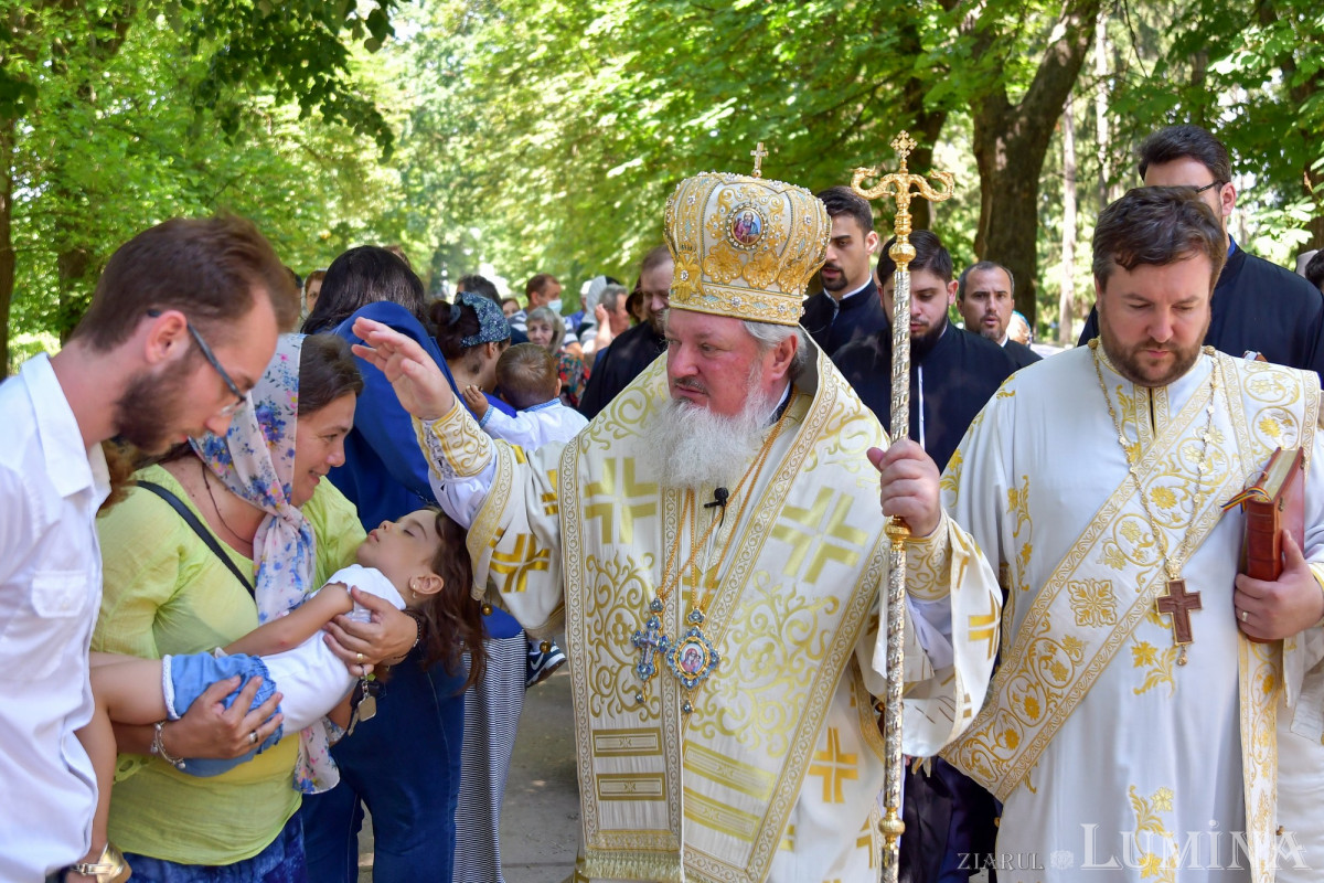 Sărbătorirea Sfântului Grigorie Dascălul la Mănăstirea Căldărușani