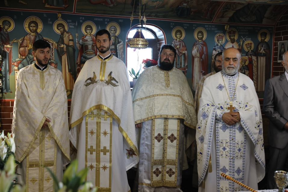Foto: Constantin Comici Pictura bisericii din curtea Spitalului Clinic „Dr. C. I. Parhon” ‒ Iași, sfințită de PS Părinte Nichifor Botoșăneanul