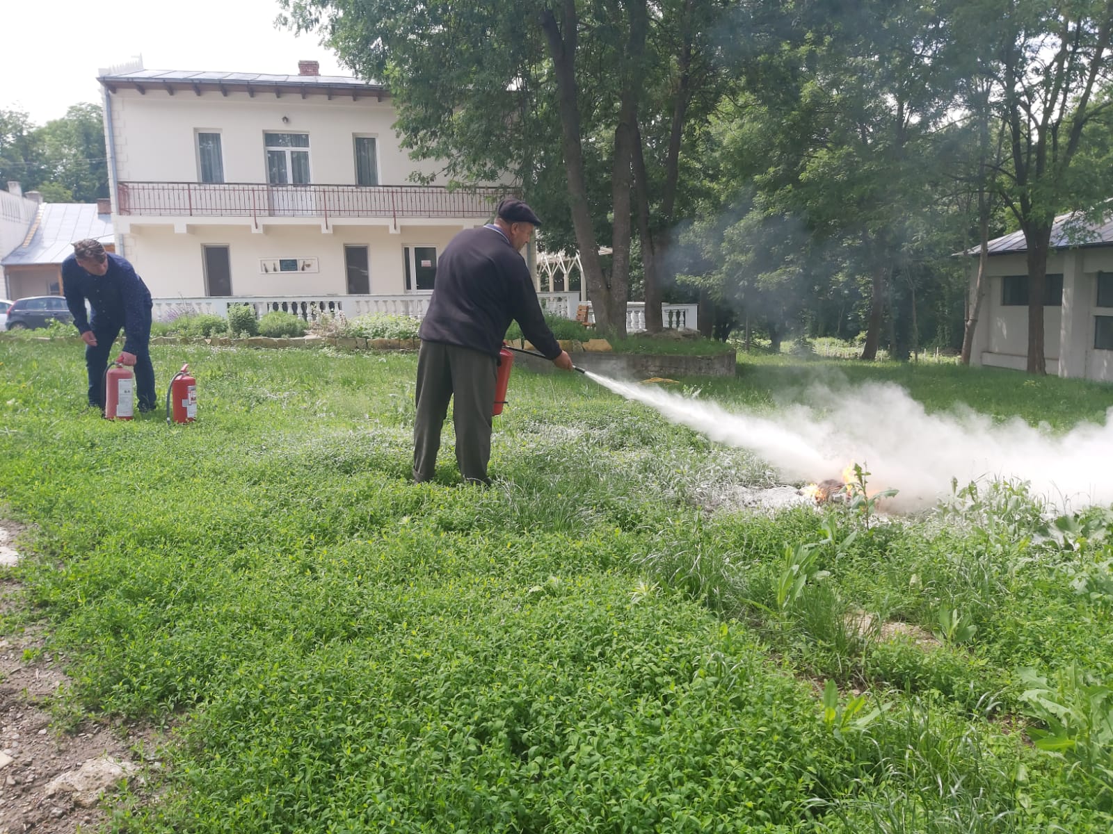 Pregătire P.S.I-S.U. la Centrul social-cultural „Sfântul Ilie” Miclăușeni