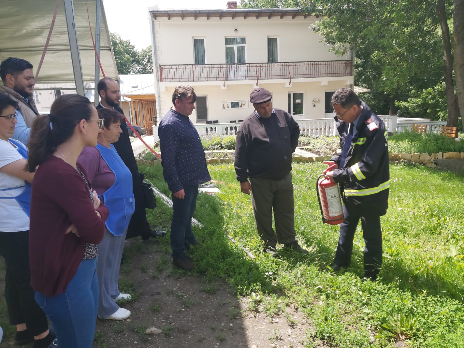 Pregătire P.S.I-S.U. la Centrul social-cultural „Sfântul Ilie” Miclăușeni