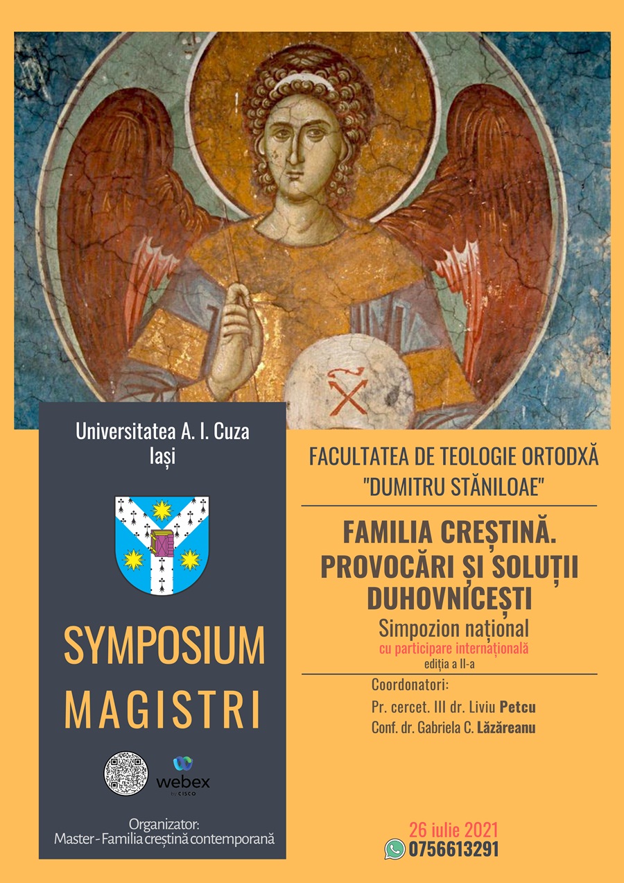 Simpozionul Masteranzilor, la Facultatea de Teologie Ortodoxă din Iași (Ediția a II-a)